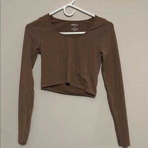 Pacsun Contour Active Long Sleeve Crop Top